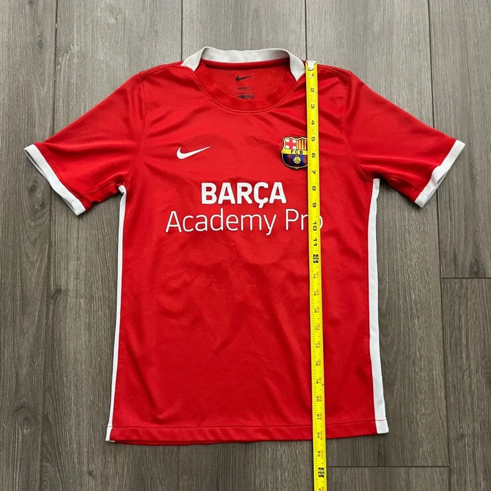 Nike Barca Academy Pro Miami Soccer Jersey Kids Large Red FC Barcelona #11